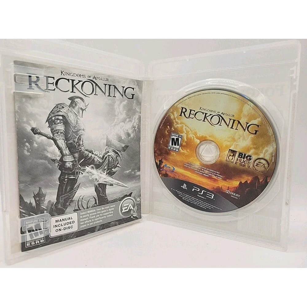 Kingdoms of Amalur Reckoning PS3 PlayStation 3 - Complete CIB